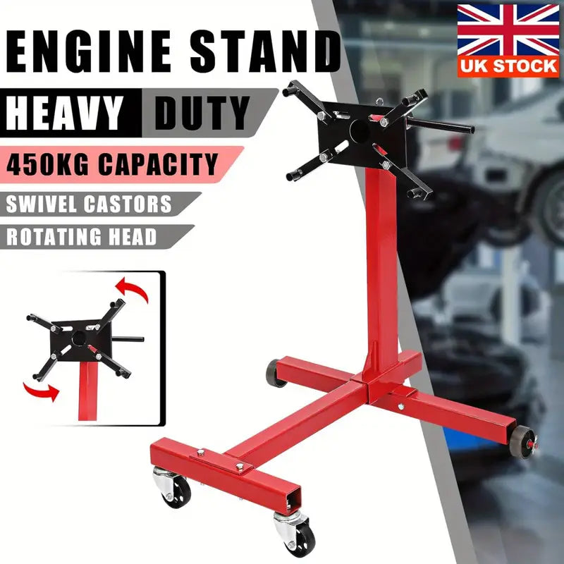 360 Degree Steel Rotating Engine Stand