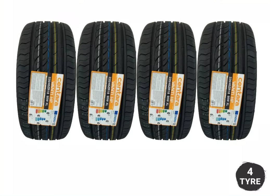 4 x 225/45ZR18 CENTARA / JOYROAD VANTI-HP 95W XL