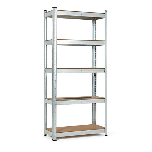5 Tier Heavy Duty Boltless Garage Shelving Unit - 180cm